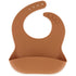 Mikk-Line Silicone Bibs (2 Pack) Tableware WhiteSwan/Brownsugar